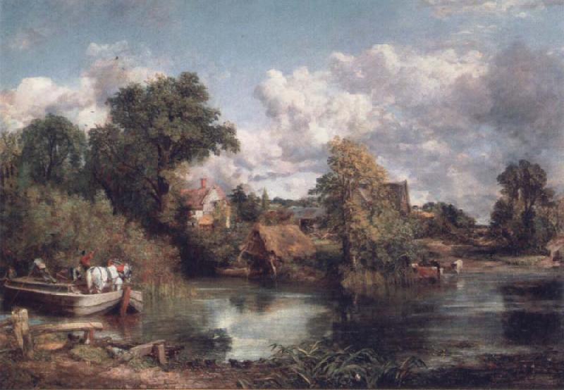 John Constable THe WHite hose oil painting image
